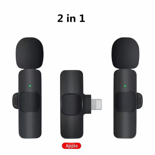 Microphone Cravate Mini Sans Fil