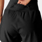 Shorts de bain à taille large avec poches noires